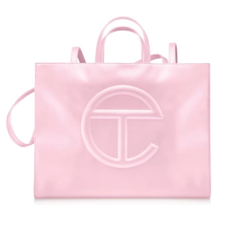 Telfar Large bubblegum shopper